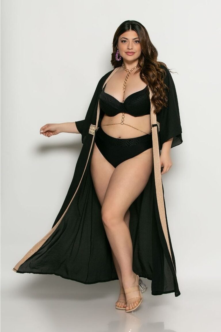 Μαγιό bikini top Με Ανάγλυφο Σχέδιο ΜΠΛΕ