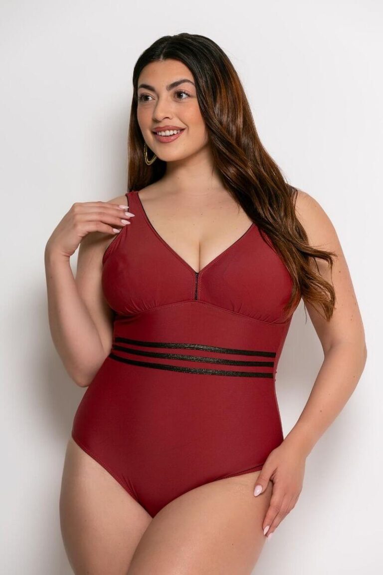 Μαγιό swimsuit Ολόσωμο Λεπτομέρεια Λούρεξ ΠΡΑΣΙΝΟ