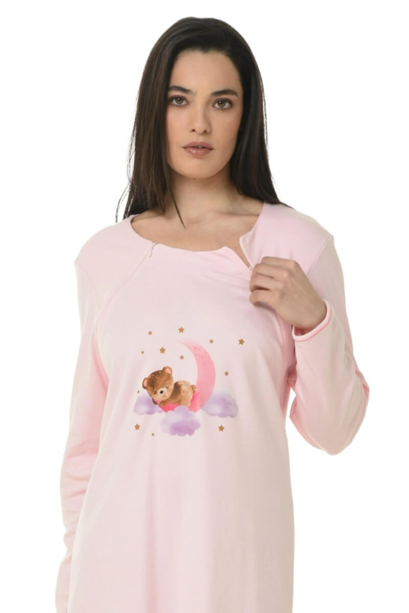Νυχτικό maternity breast feeding