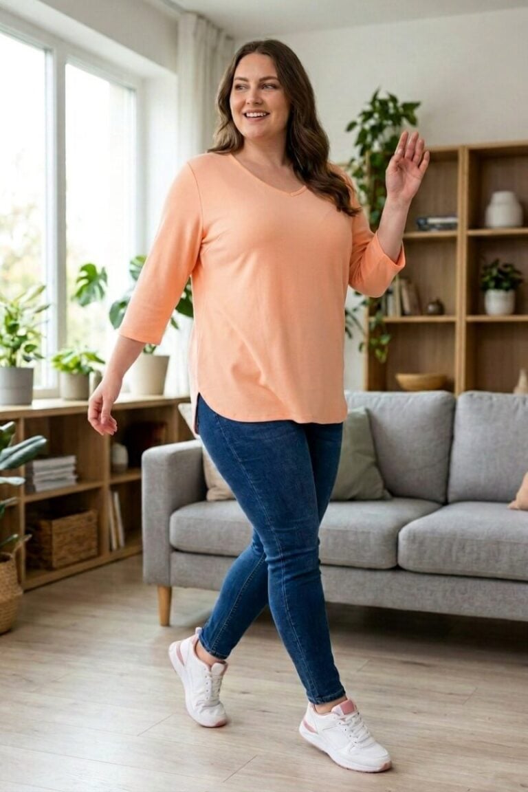 Μπλούζα cotton 3/4 Μανίκι