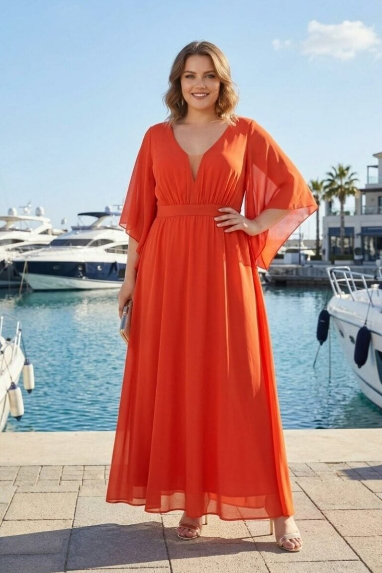 Φόρεμα maxi Με Λάστιχο Στην Μέση