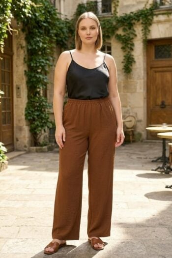 Παντελόνα wash look Με Λάστιχο