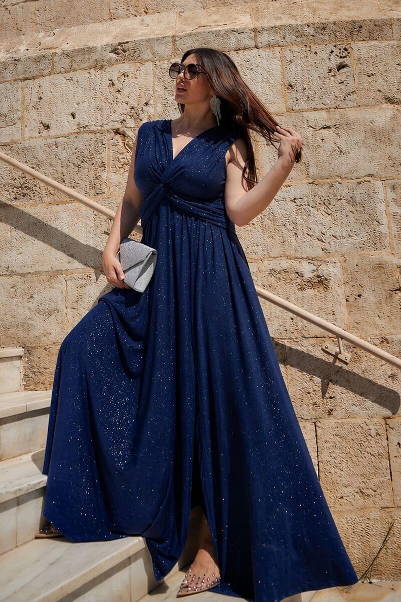 Φόρεμα glorious Αμάνικο glitter