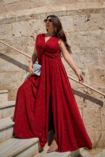 Φόρεμα glorious Αμάνικο glitter