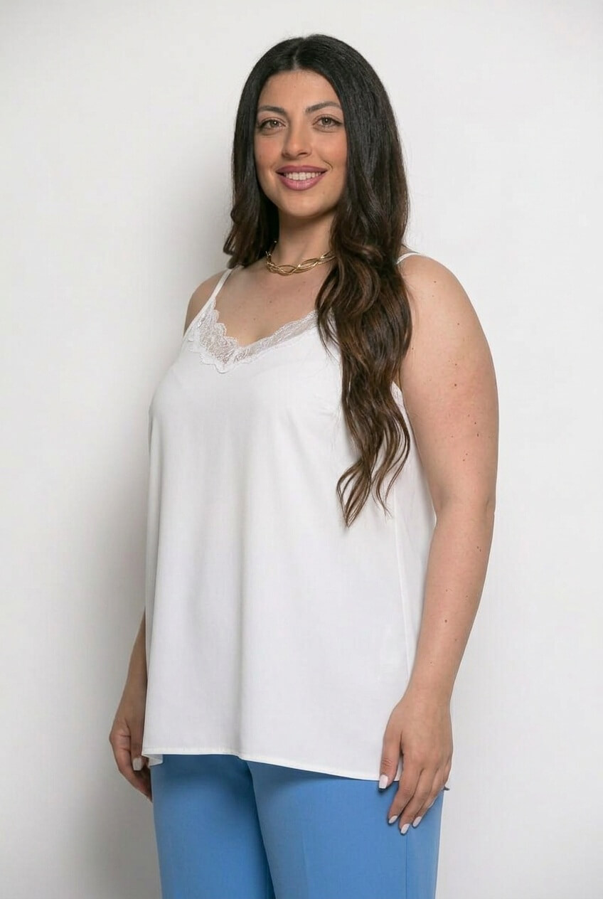 Μπλούζα lingerie Με Δαντέλα