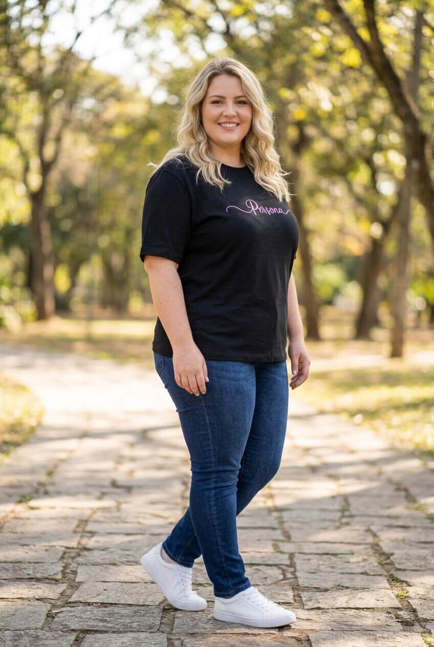 Μπλούζα super plus size cotton persona
