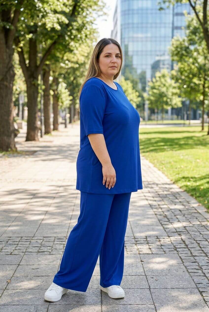Μπλούζα super plus size round neck very elastic