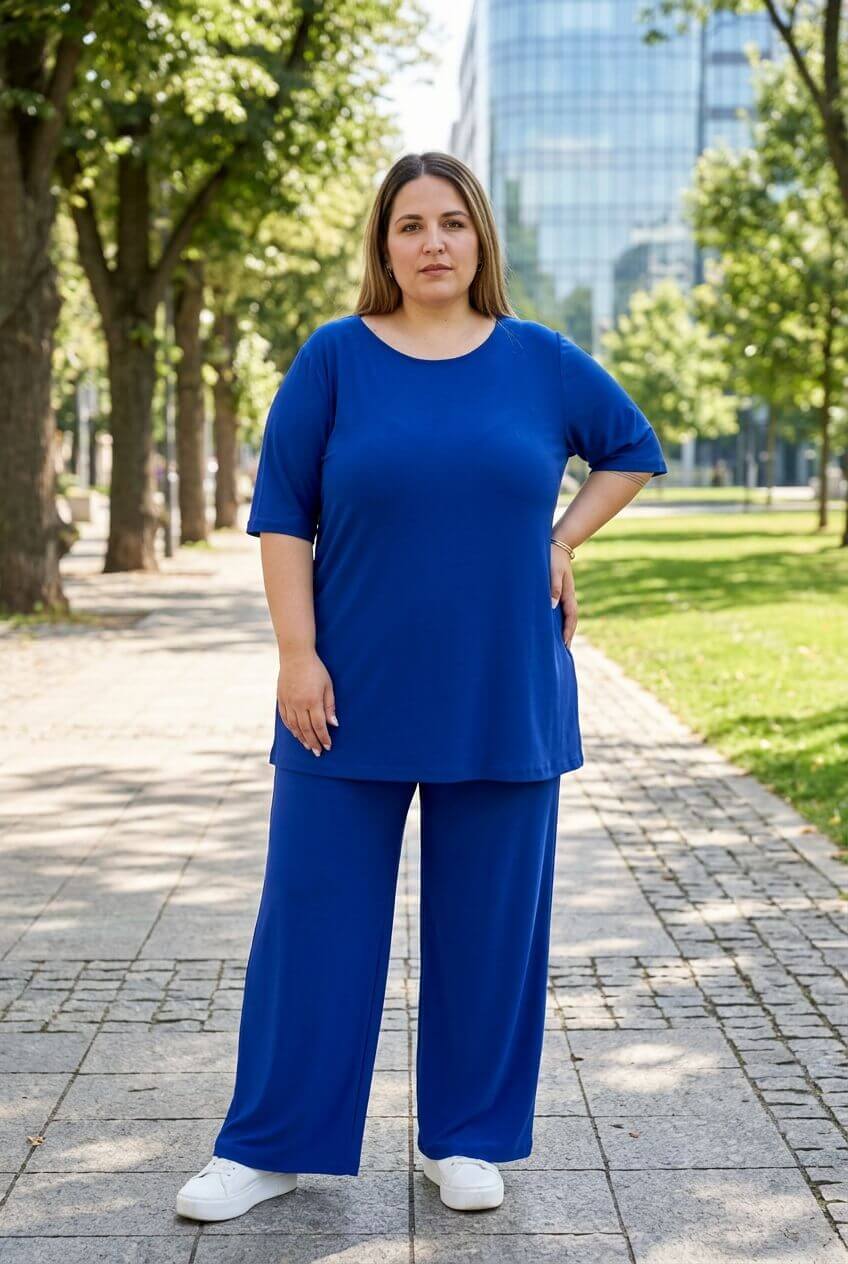 Μπλούζα super plus size round neck very elastic