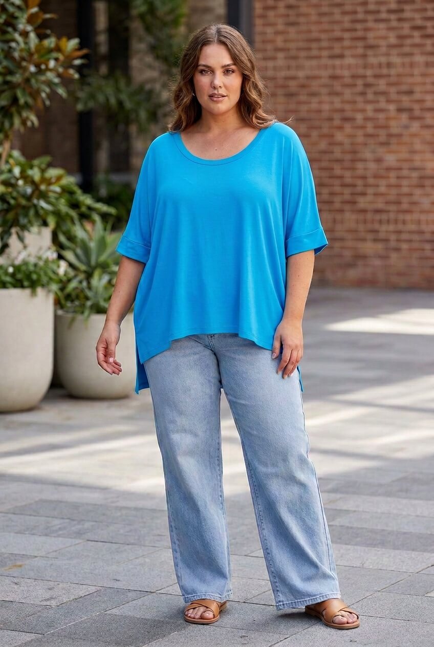 Μπλούζα viscose boho