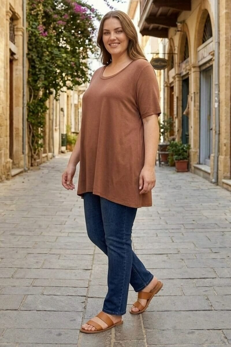 Μπλούζα viscose Σκέτη