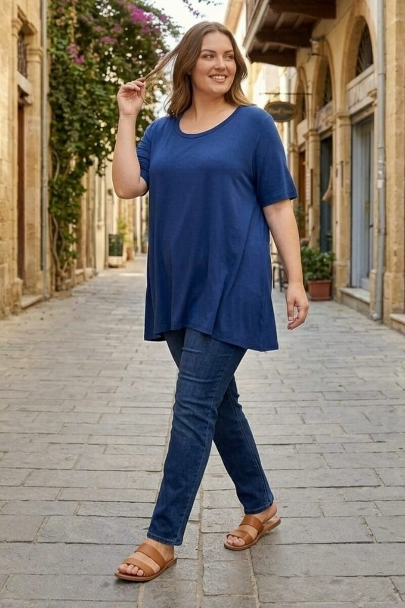Μπλούζα viscose Σκέτη