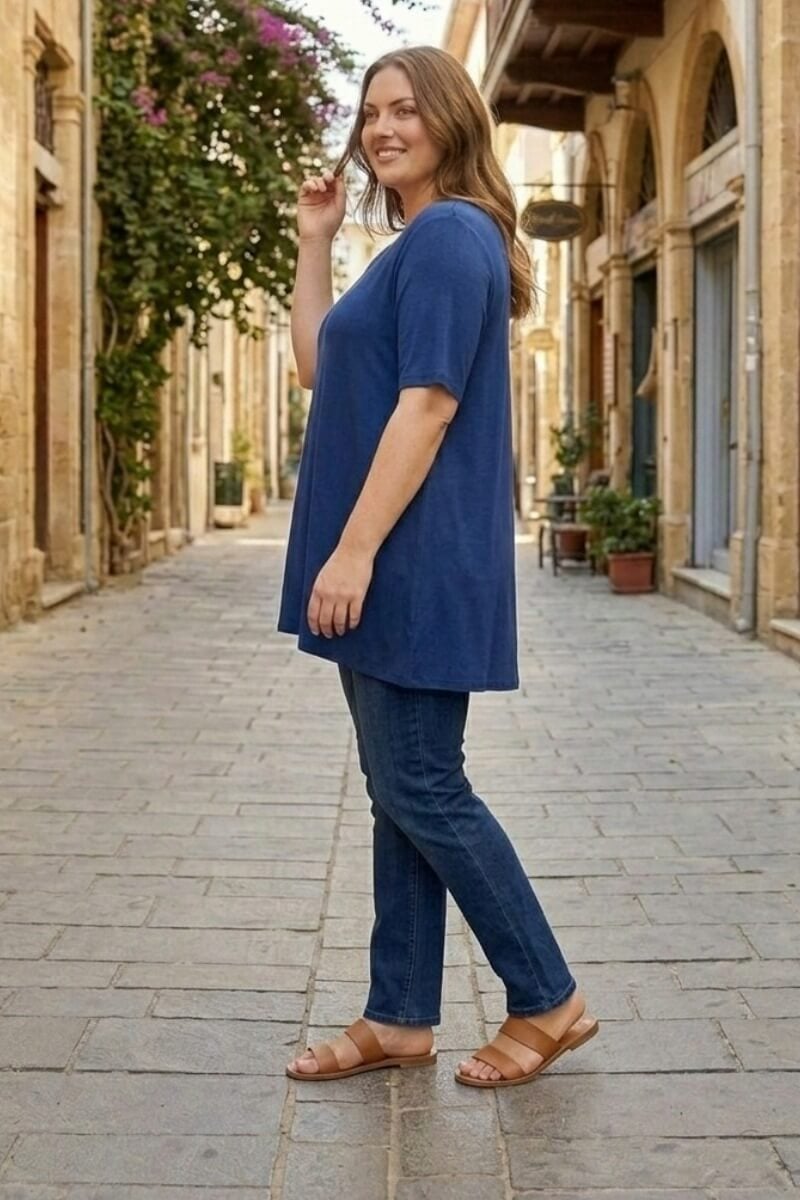 Μπλούζα viscose Σκέτη