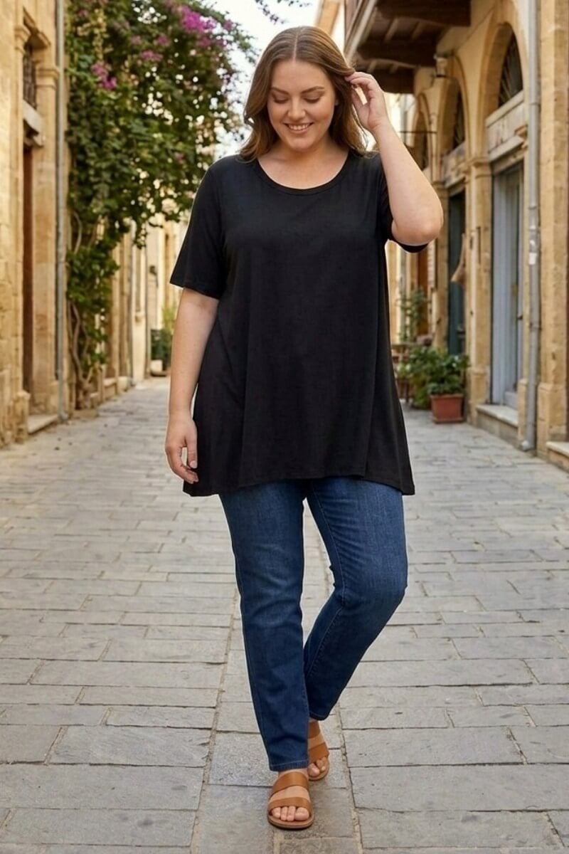 Μπλούζα viscose Σκέτη
