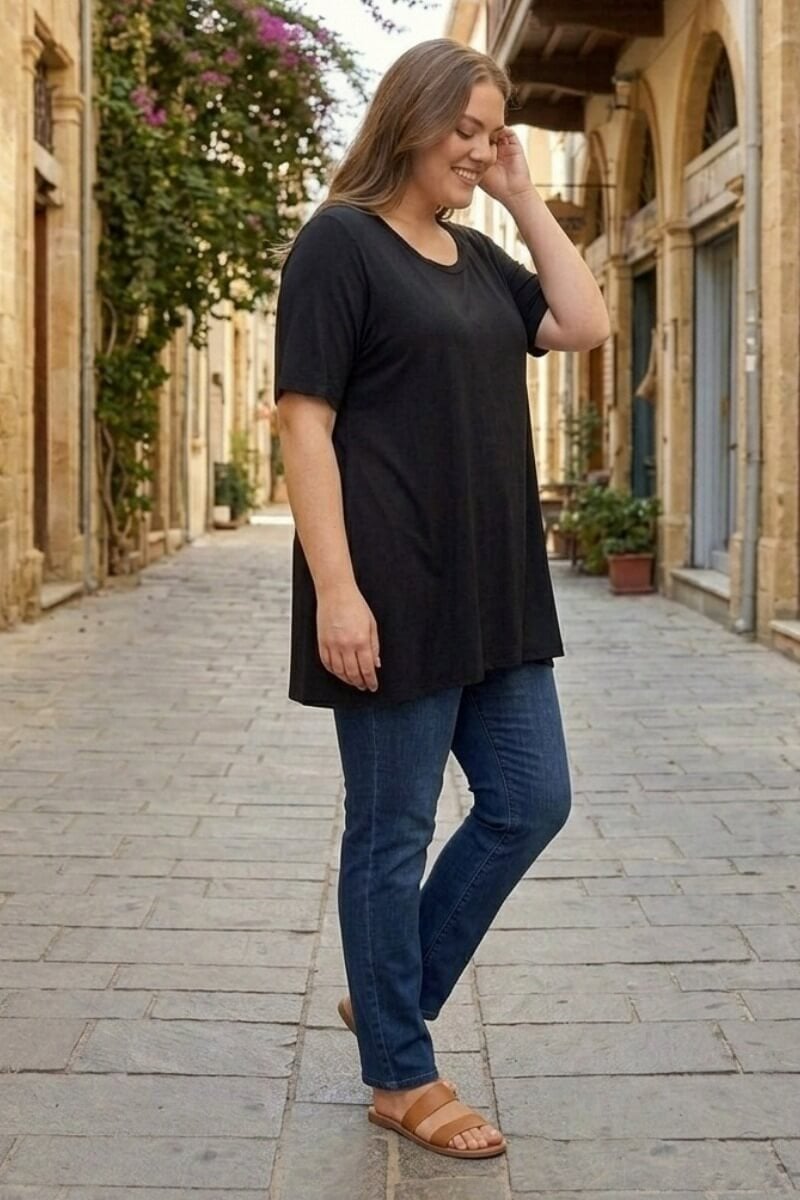 Μπλούζα viscose Σκέτη